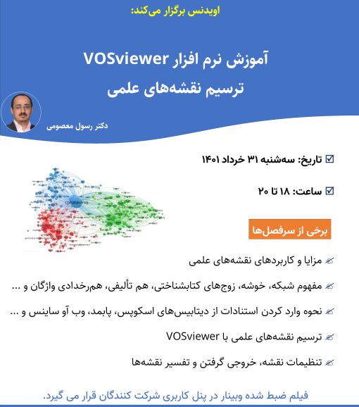 آموزش نرم افزار VOSviewer